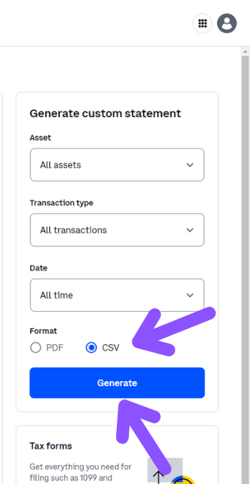 generate csv